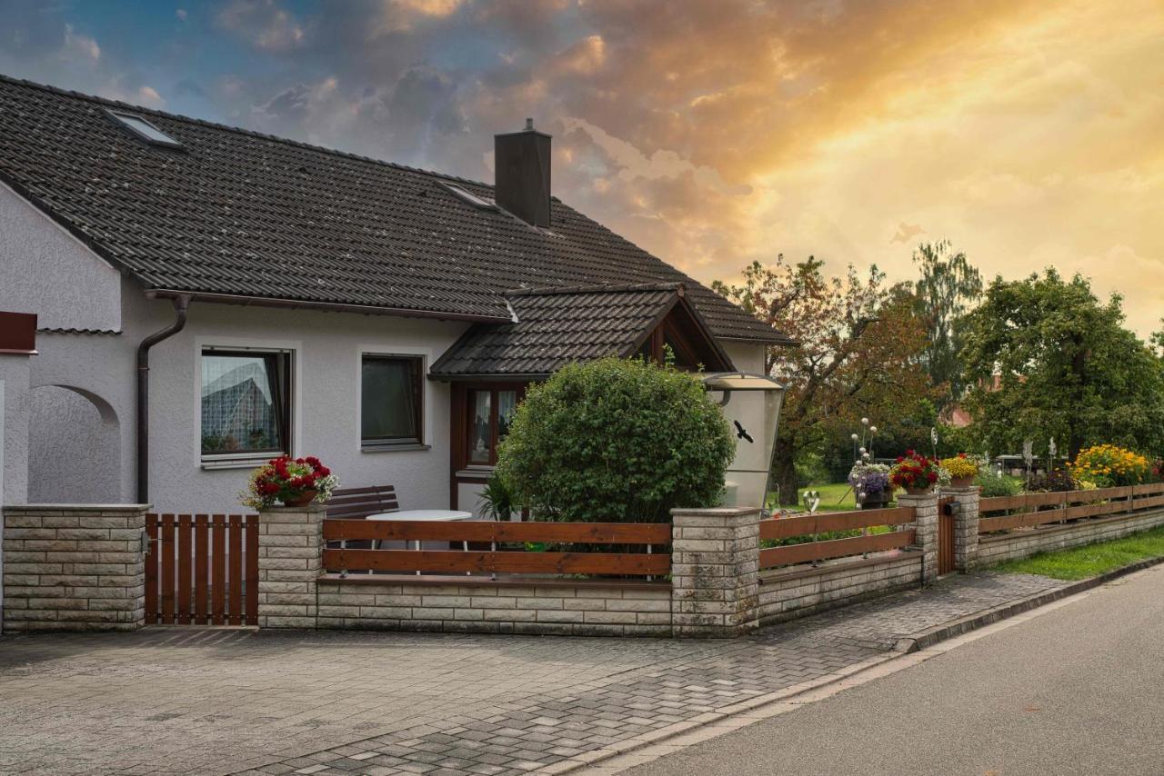 Ferienwohnung Werner Mit Terrasse Haundorf Eksteriør billede
